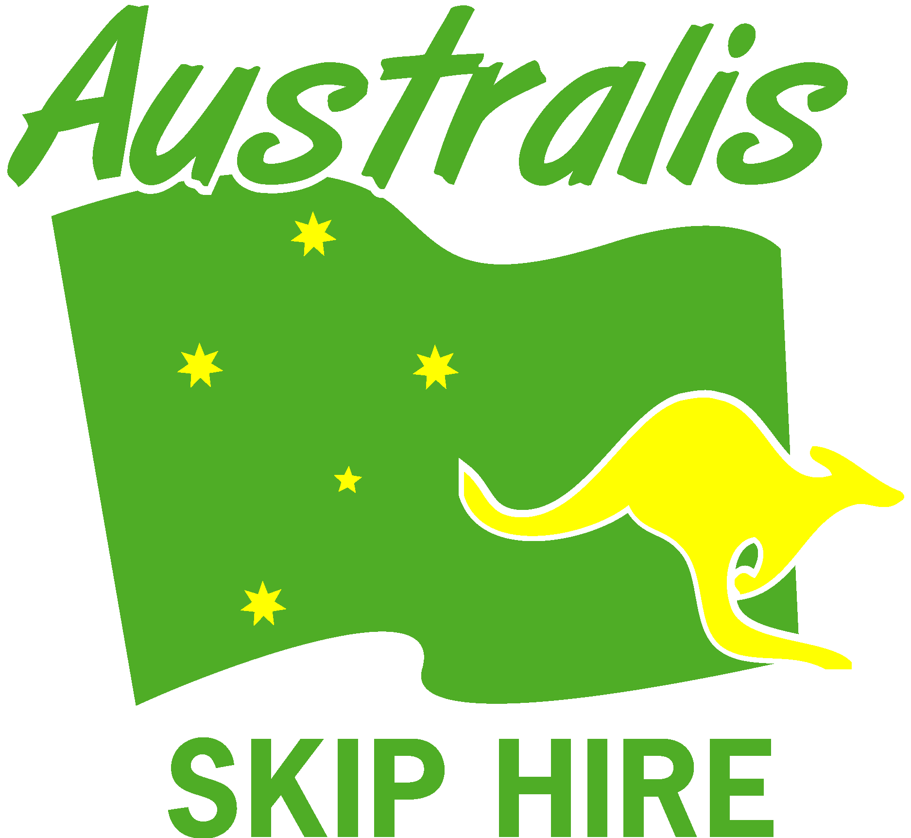 Australis Skip Hire Logo Vector Logo